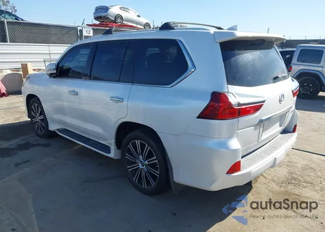 2018 Lexus Lx 570 Three-Row из США, поврежденный, VIN JTJHY7AX2J4266451